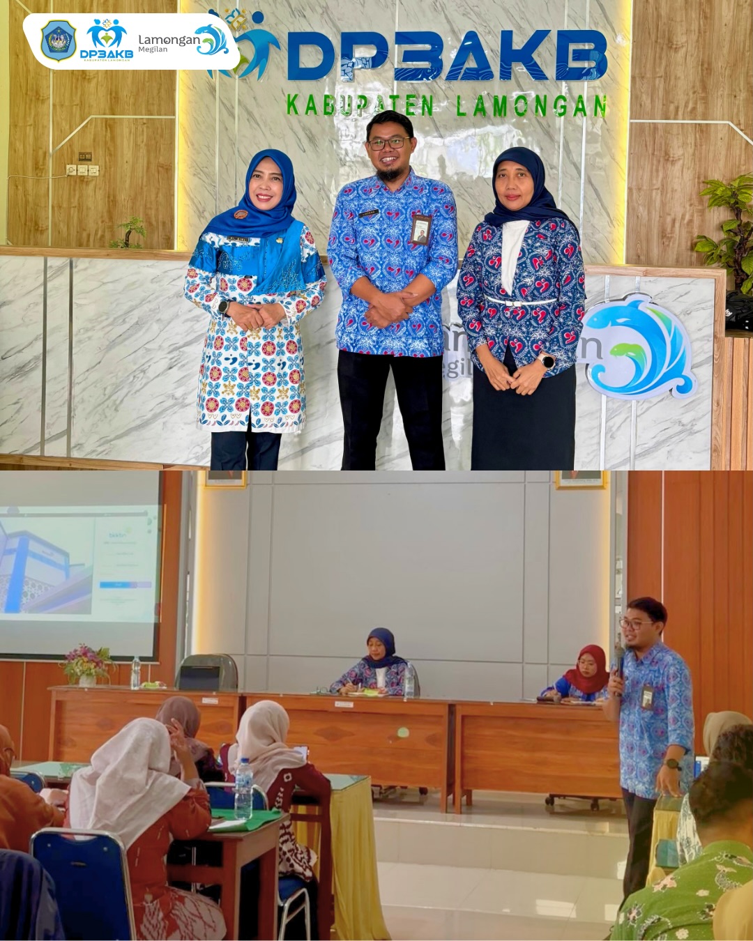 Foto: ORIENTASI RUMAH DATA KEPENDUDUKAN KABUPATEN LAMONGAN