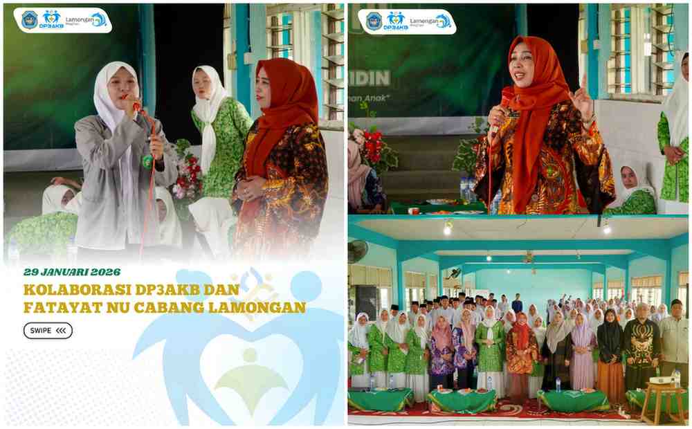 KOLABORASI DP3AKB DAN FATAYAT NU CABANG LAMONGAN