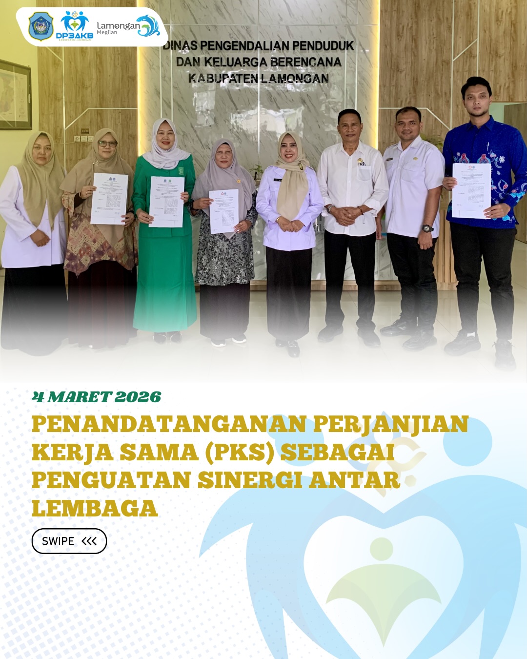 Foto: PENANDATANGAN PERJANJIAN KERJA SAMA (PKS) SEBAGAI PENGUATAN SINERGI ANTAR LEMBAGA