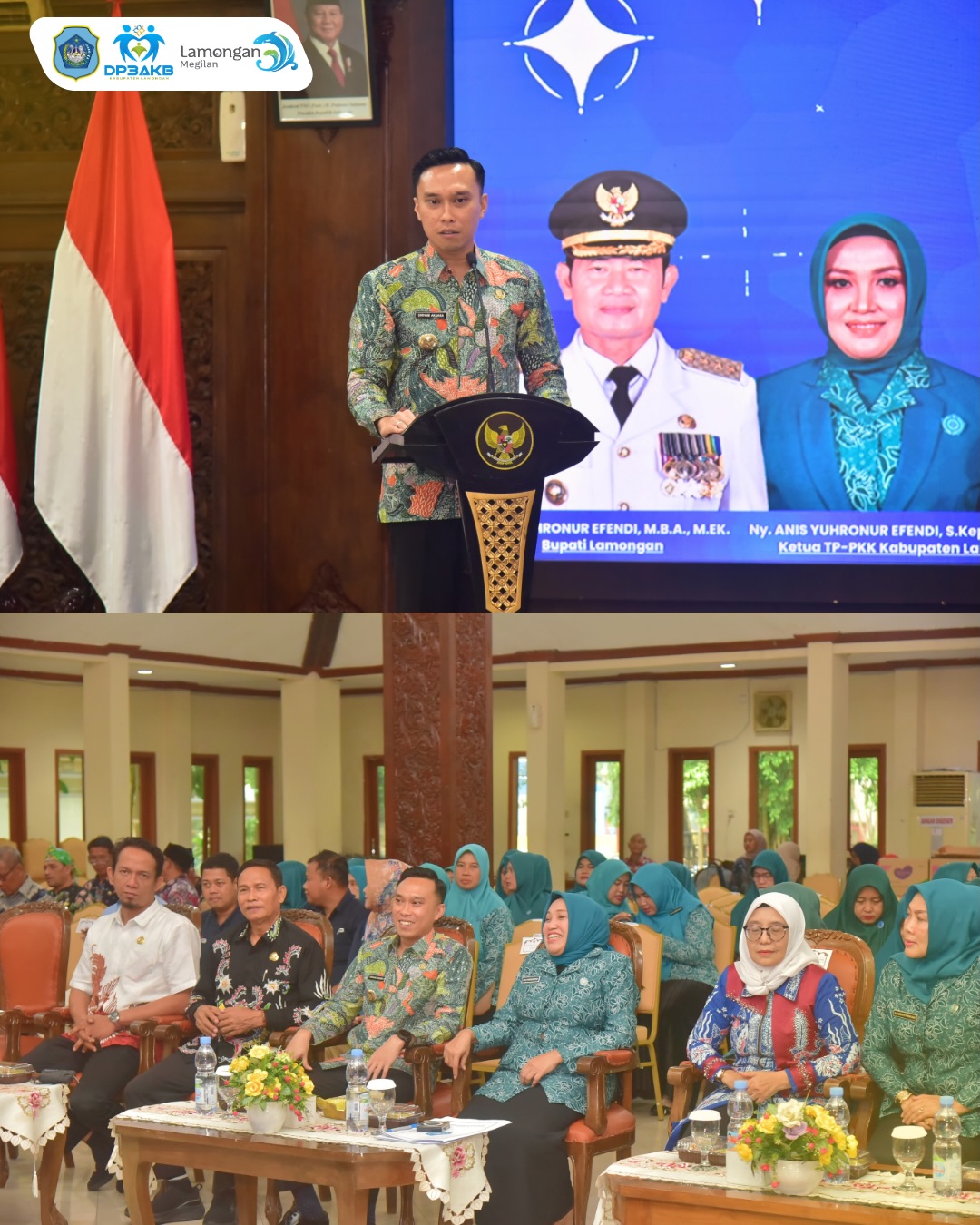 Foto: PENYERAHAN BANTUAN GERAKAN ORANG TUA ASUH CEGAH STUNTING (GENTING) PERIODE KETIGA