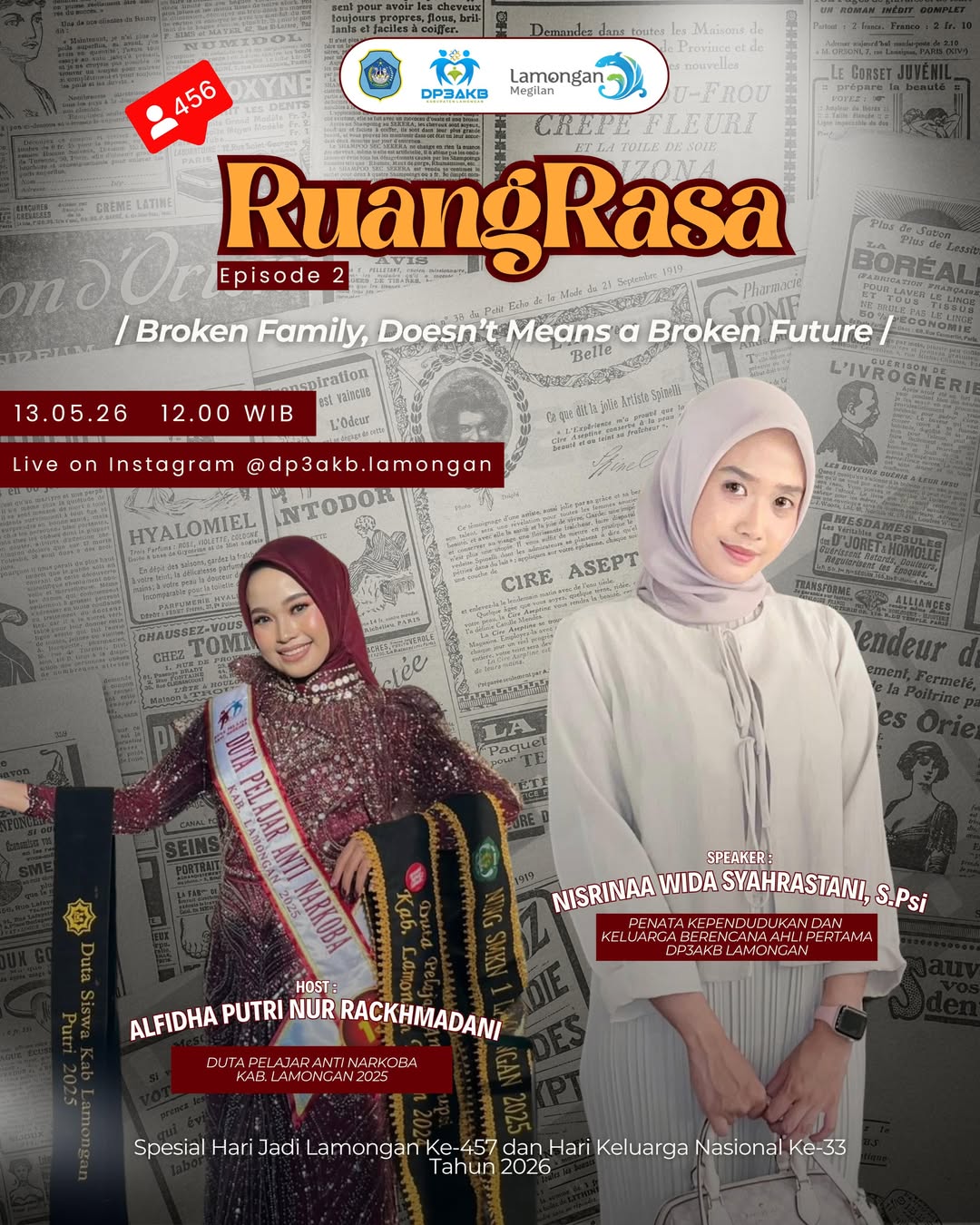 RUANG RASA EPISODE 2 : BROKEN FAMILY, DOESN'T MEANS A BROKEN FUTURE