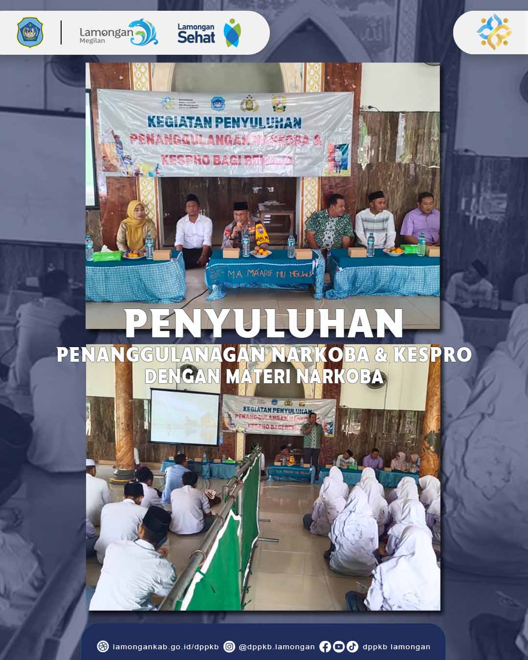 PENYULUHAN  PENANGGULANGAN NARKOBA DAN KESPRO
