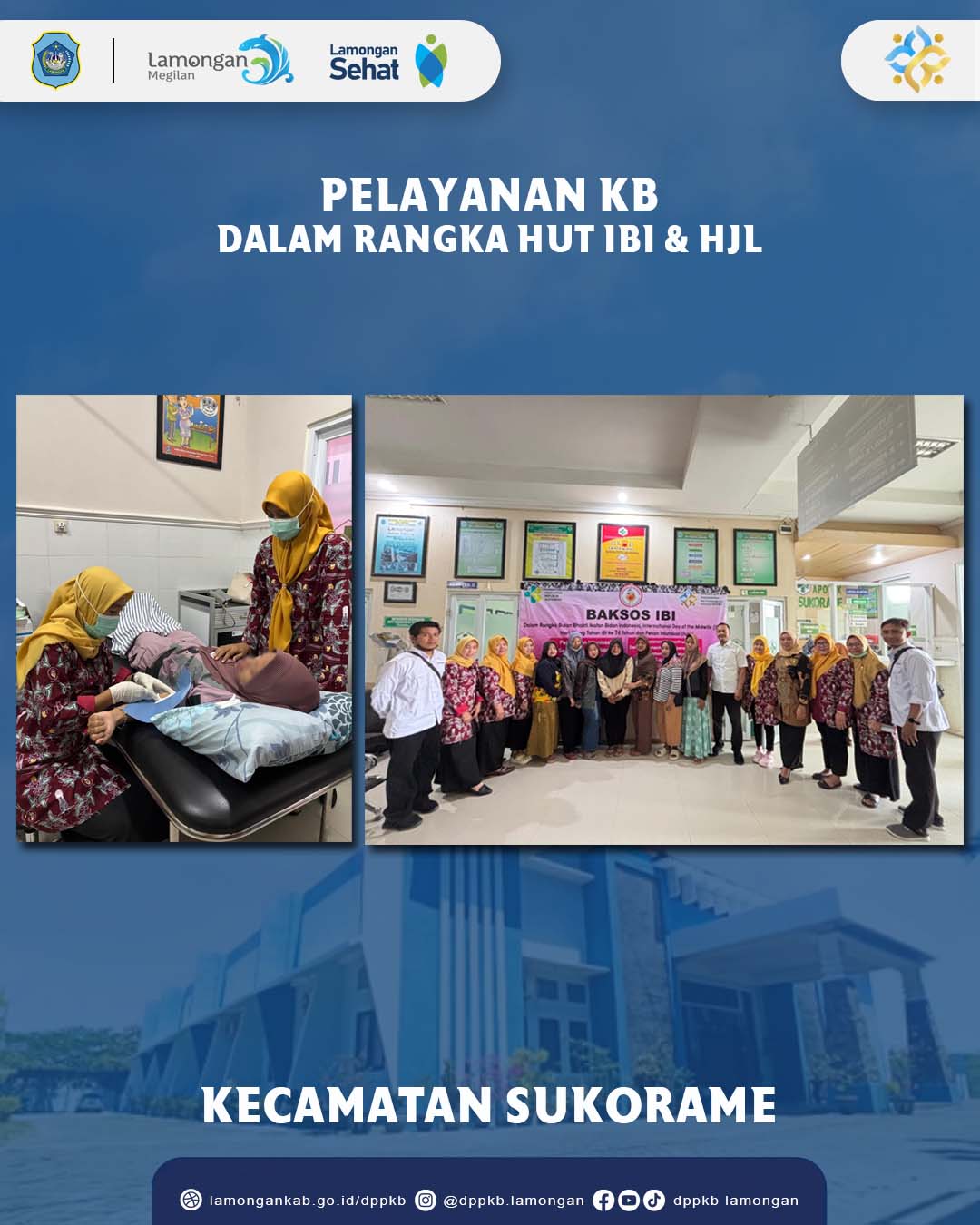 PELAYANAN KB MEMPERINGATI HUT IBI & HJL