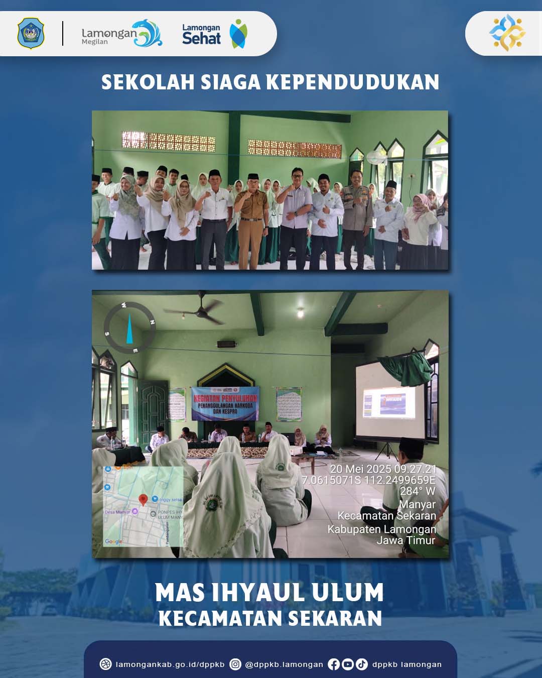 SSK (SEKOLAH SIAGA KEPENDUDUKAN) ILHYAUL ULUM