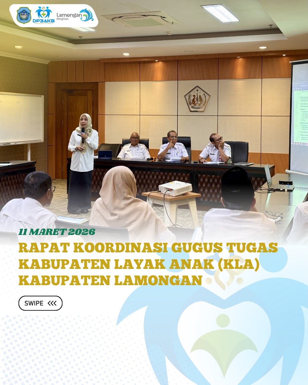 Foto: RAPAT KOORDINASI GUGUS TUGAS KABUPATEN LAYAK ANAK (KLA) KABUPATEN LAMONGAN
