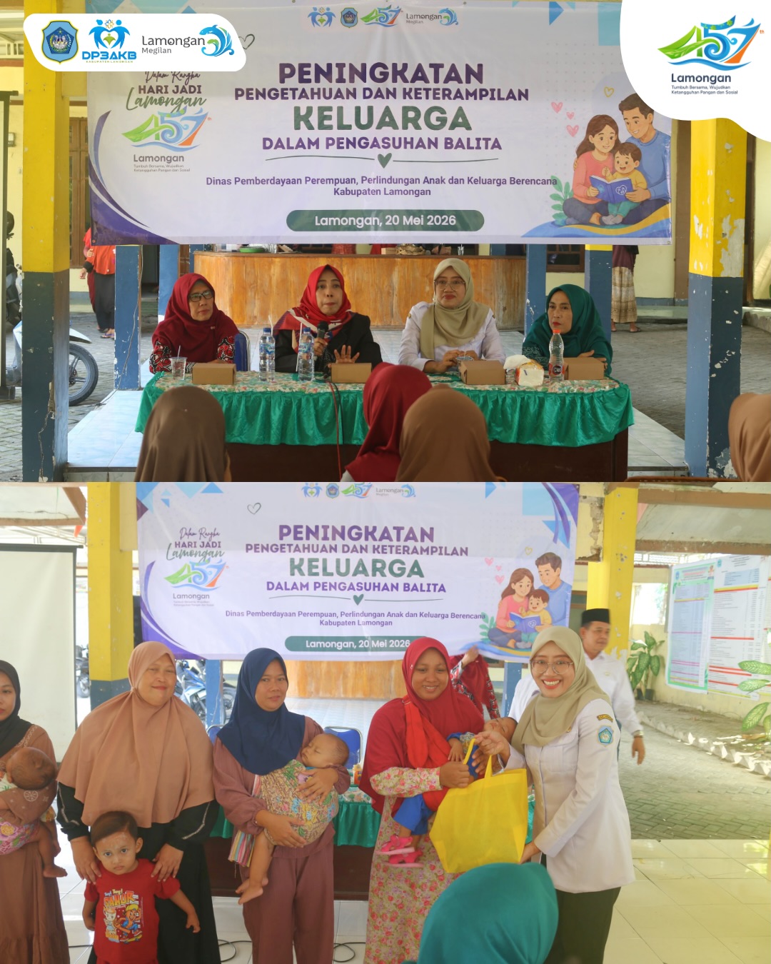 Foto: PENINGKATAN PENGETAHUAN DAN KETRAMPILAN KELUARGA DALAM PENGASUHAN BALITA