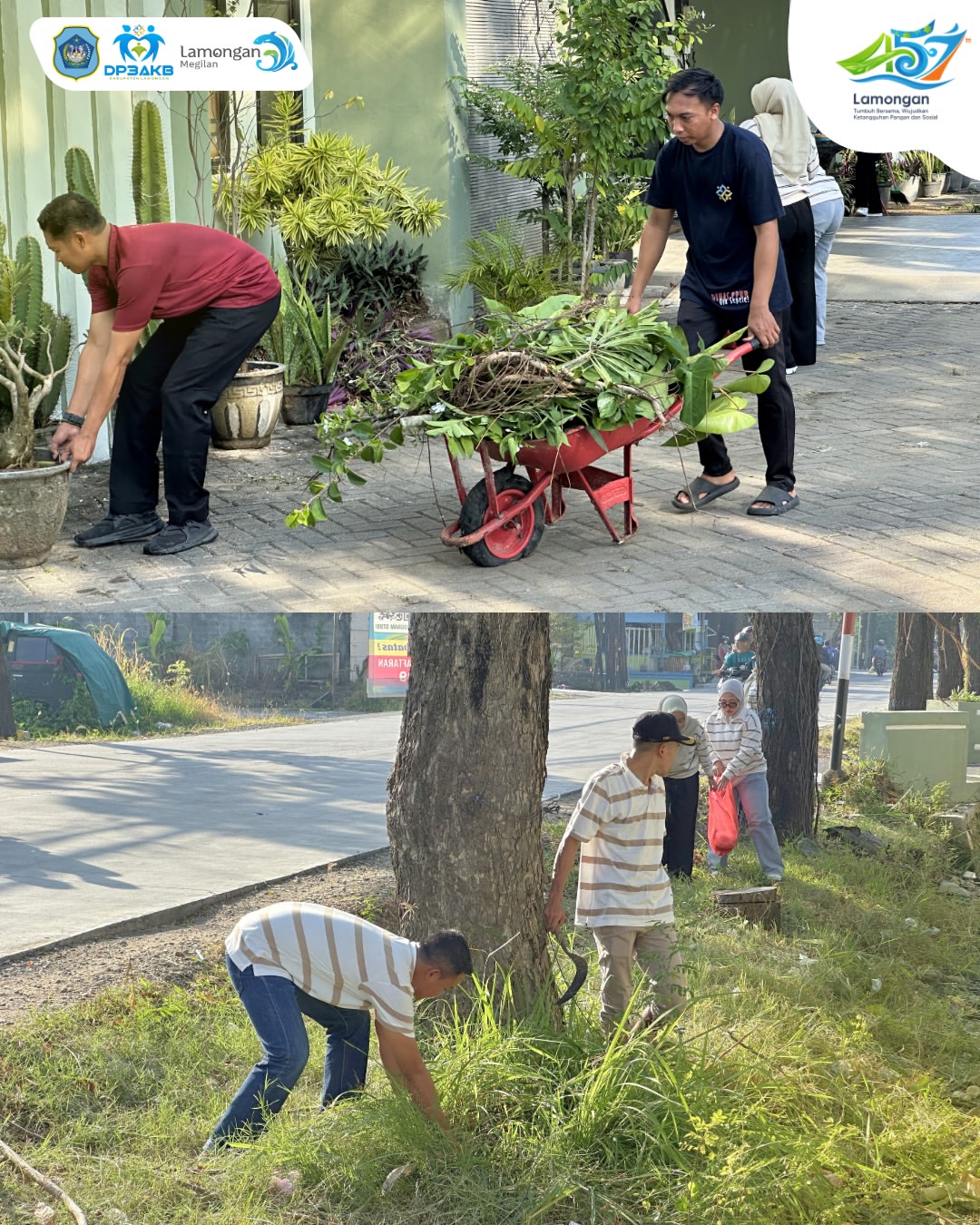 Foto: KERJA BAKTI AKSI LINGKUNGAN