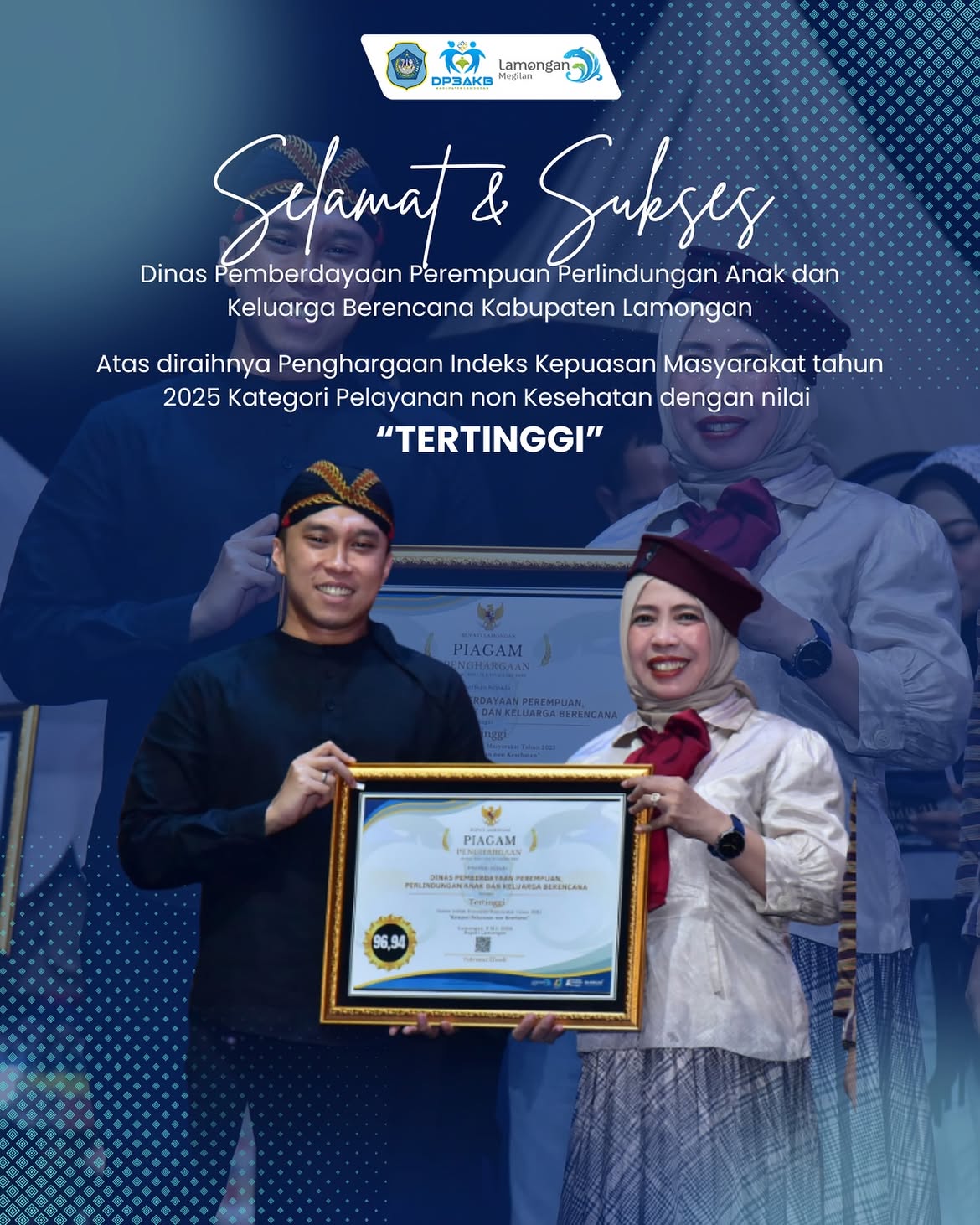 Foto: PENGHARGAAN INDEKS KEPUASAN MASYARAKAT (IKM)