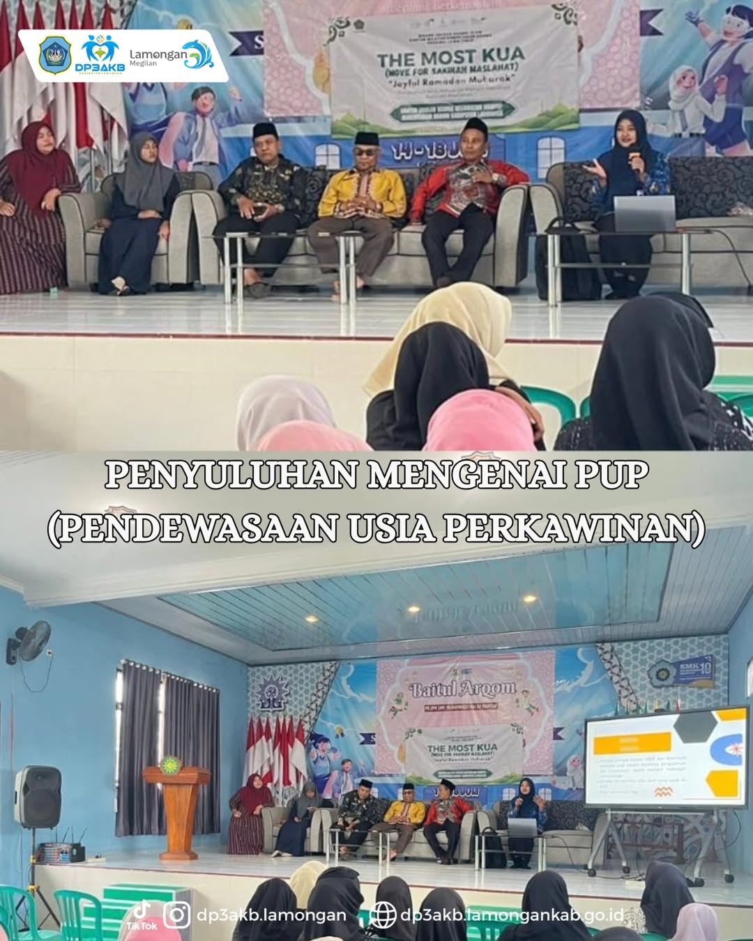 Foto: PENYULUHAN MENGENAI PENDEWASAAN USIA PERNIKAHAN (PUP)