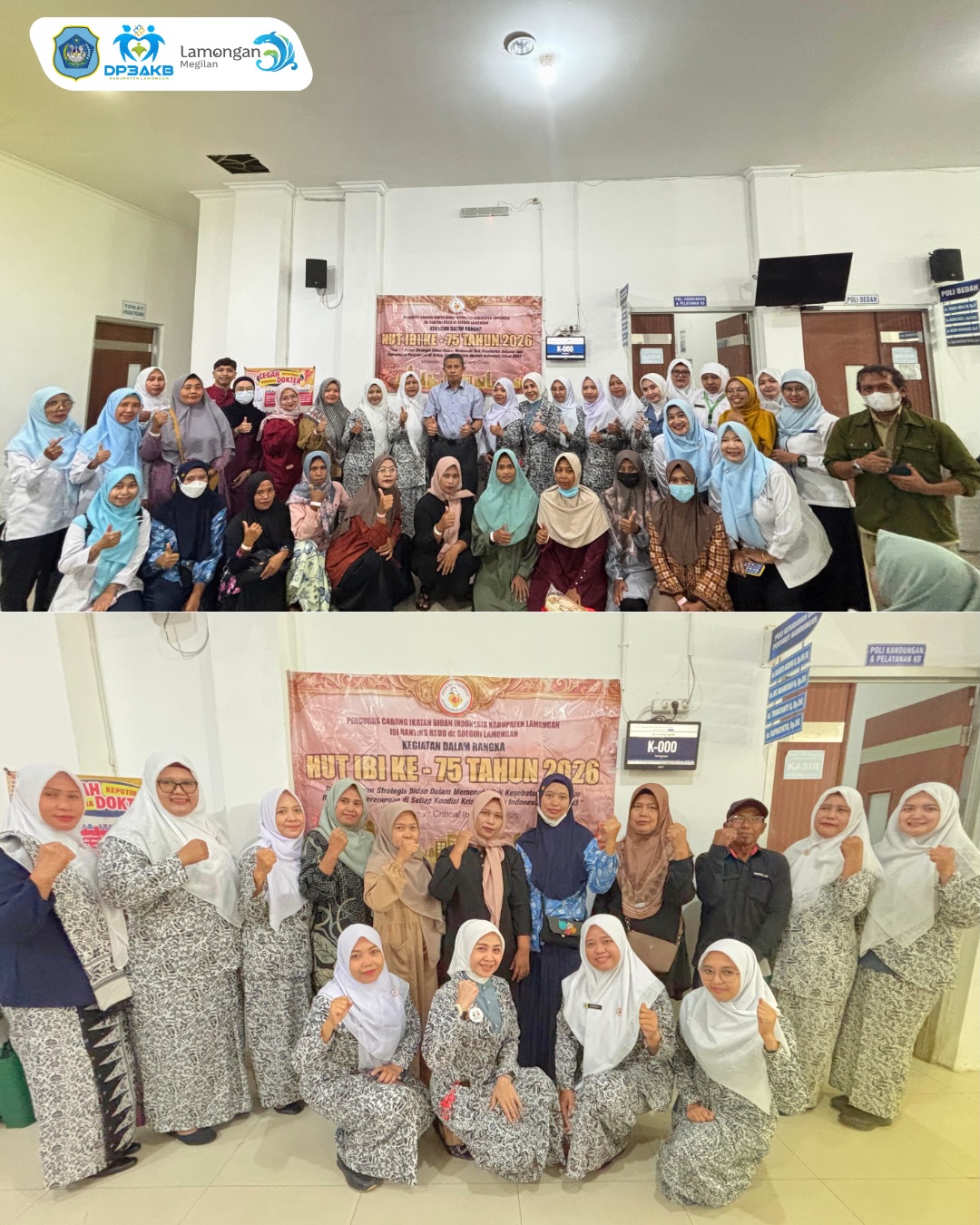 Foto: PELAYANAN KB SERENTAK DALAM RANGKA HUT IKATAN BIDAN INDONESIA KE-75