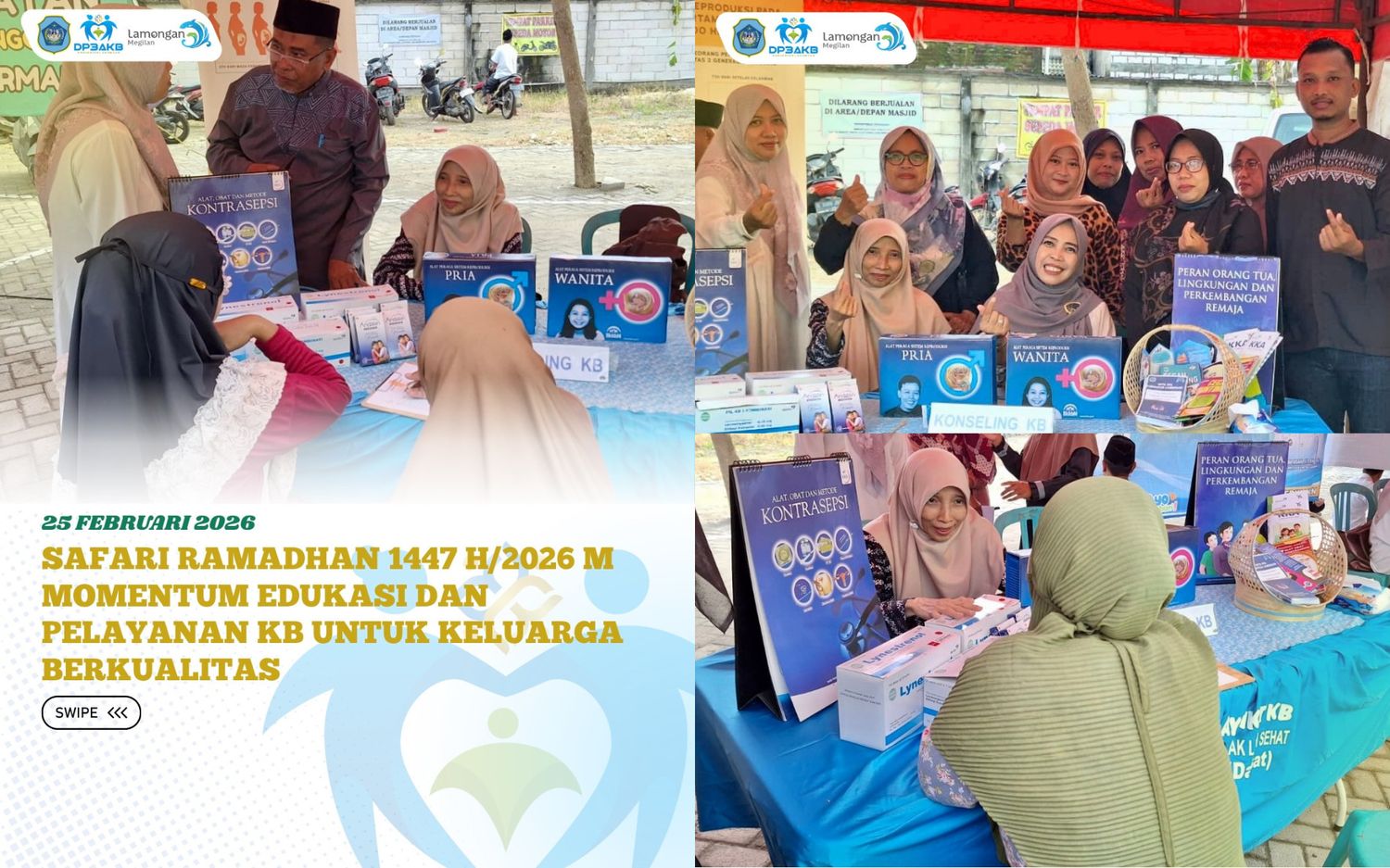 Foto: SAFARI RAMADHAN 1447 H / 2026 M MOMENTUN EDUKASI DAN PELAYANAN KB UNTUK KELUARGA BERKUALITAS