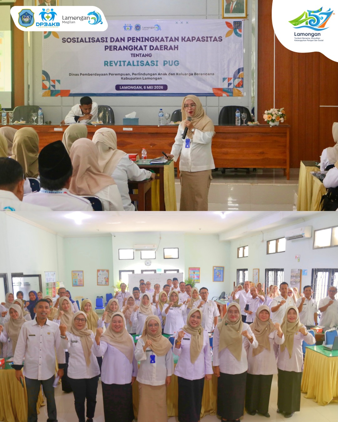 Foto: SOSIALISASI DAN PENINGKATAN KAPASITAS PERANGKAT DAERAH TENTANG REVITALISASI PUG