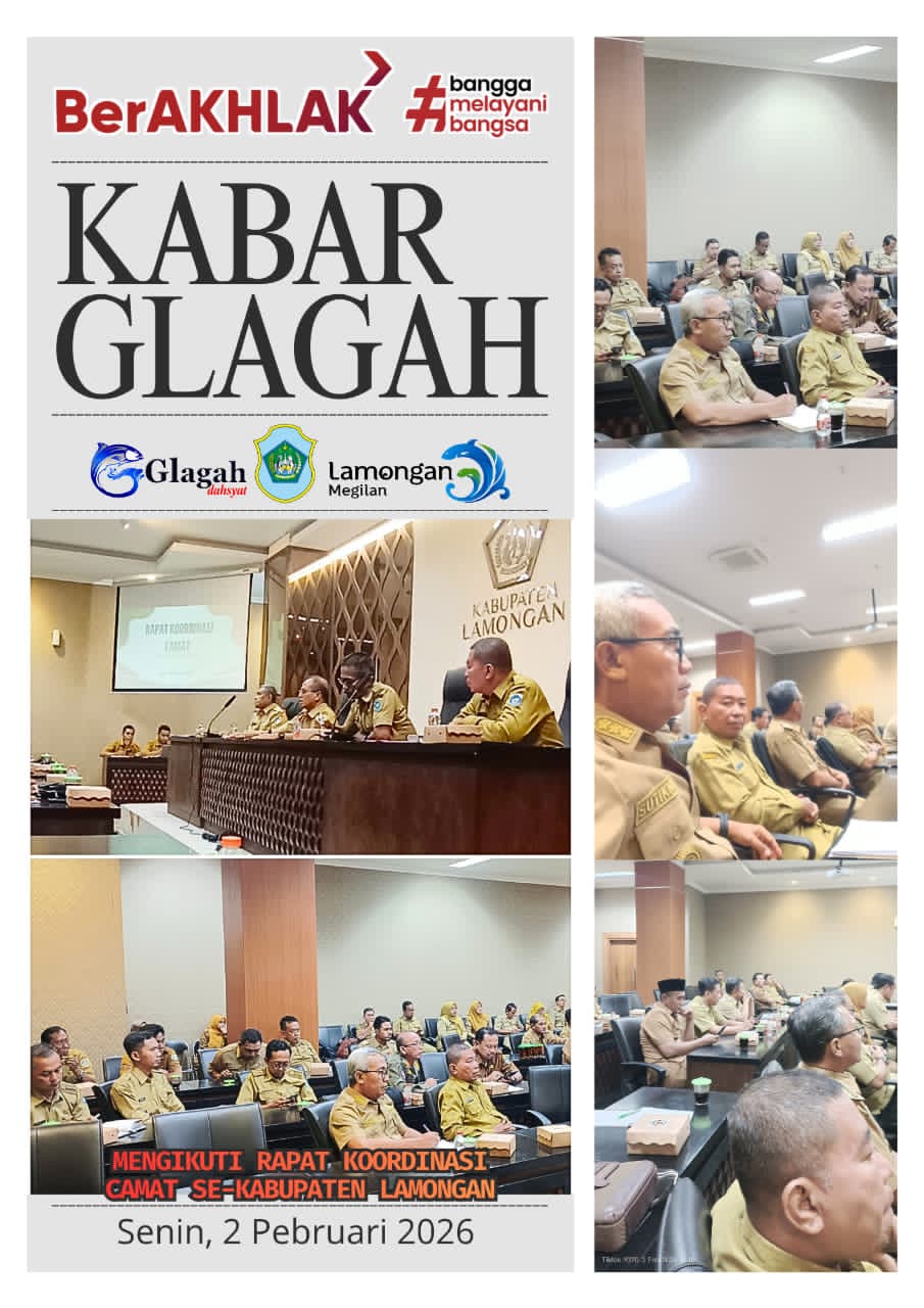 KEGIATAN RAPAT KOORDINASI CAMAT SE KABUPATEN LAMONGAN