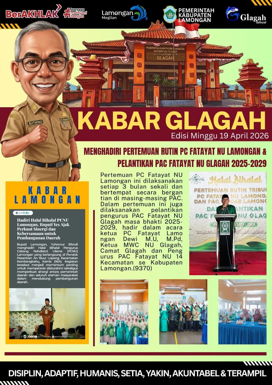 Foto: PERTEMUAN RUTIN PC FATAYAT NU LAMONGAN & PELANTIKAN PAC FATAYAT NU GLAGAH 2025 - 2029
