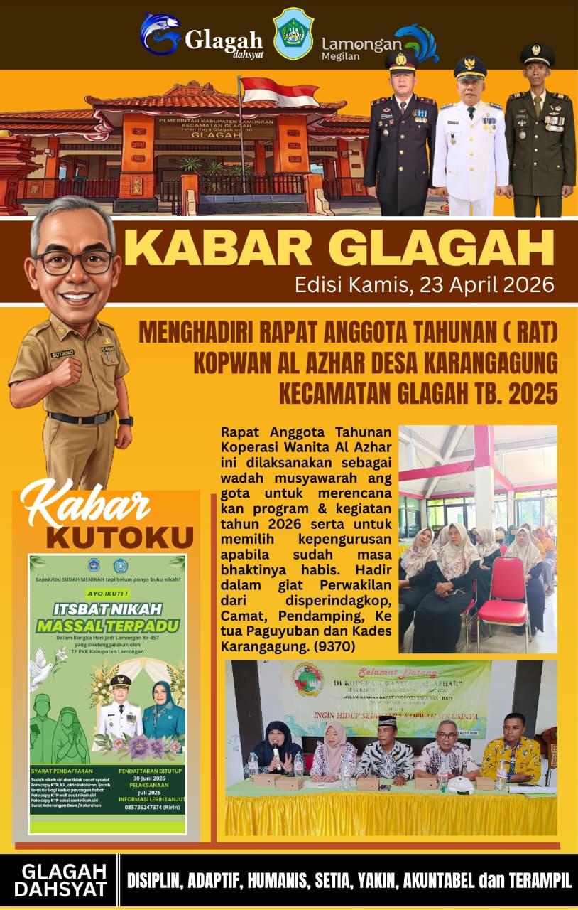 Foto: RAPAT ANGGOTA TAHUNAN (RAT) KOPWAN AL AZHAR DESA KARANGAGUNG KECAMATAN GLAGAH TB. 2025