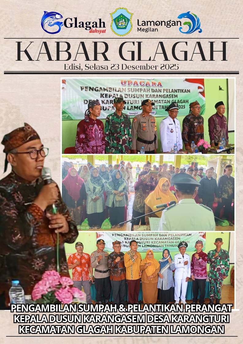 Foto: UPACARA PENGAMBILAN SUMPAH DAN PELANTIKAN KEPALA DUSUN KARANGASEM DESA KARANGTURI KECAMATAN GLAGAH
