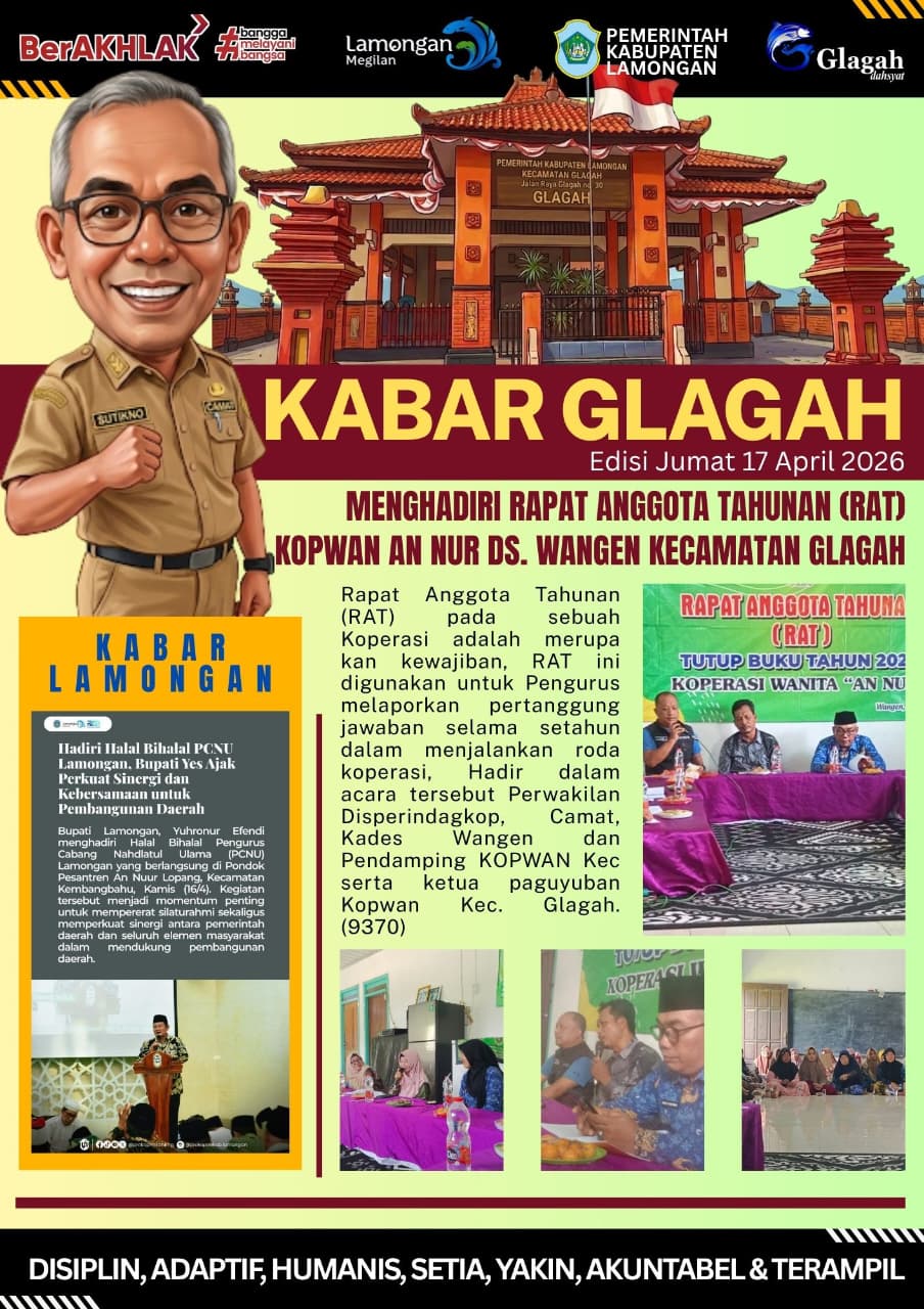 Foto: RAPAT ANGGOTA TAHUNAN (RAT) KOPWAN AN - NUR DESA WANGEN KECAMATAN GLAGAH