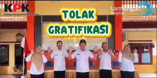 Foto: TOLAK GRATIFIKASI