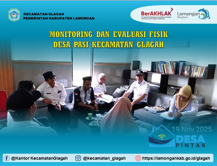 Foto: MONITORING DAN EVALUASI FISIK DESA PASI KECAMATAN GLAGAH
