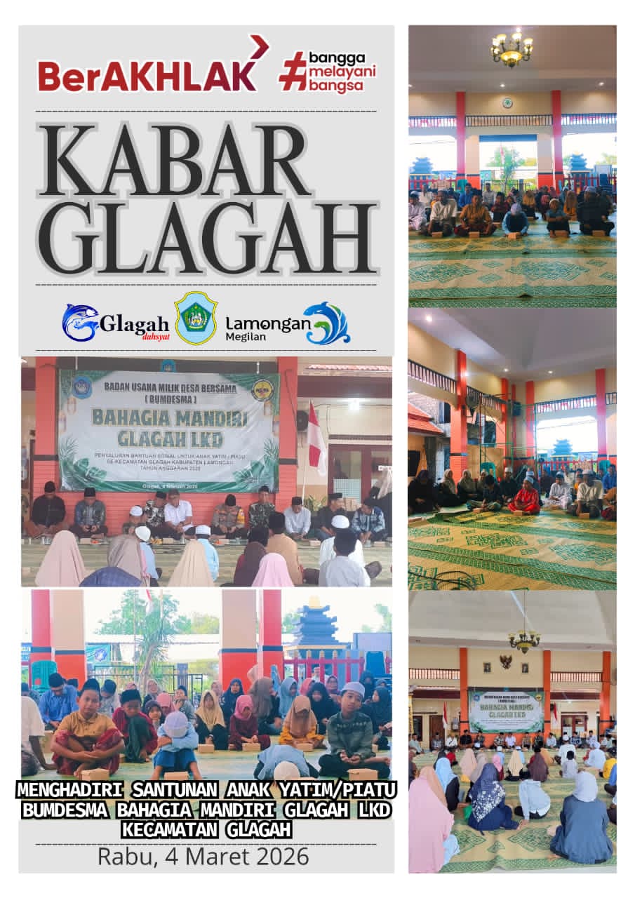 Foto: MENGHADIRI KEGIATAN SANTUNAN ANAK YATIM PIATU BUMDESMA BAHAGIA MANDIRI KECAMATAN GLAGAH