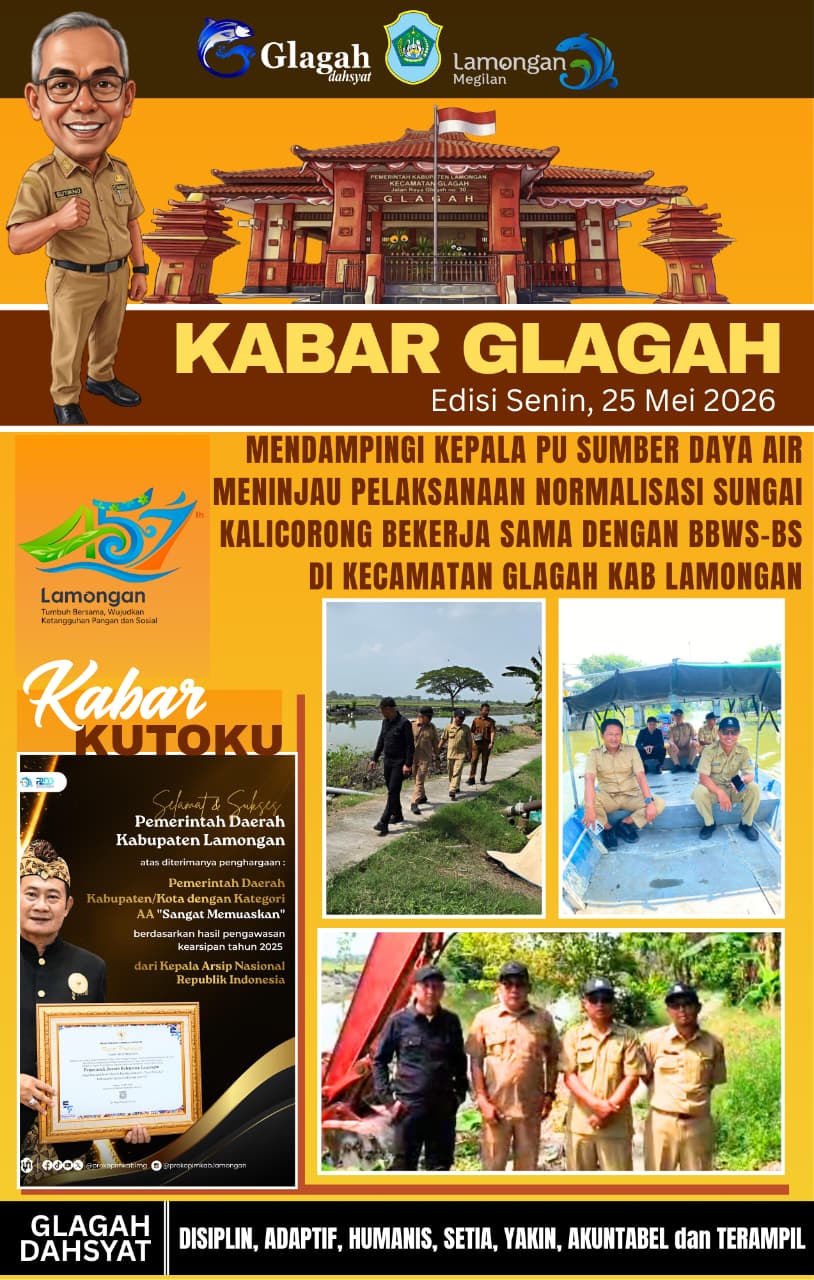 Foto: KEGIATAN MONITORING PELAKSANAAN NORMALISASI SUNGAI KALI CORONG DI KECAMATAN GLAGAH