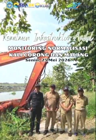 Foto: Monitoring Kali Corong dan Kali Malang Kecamatan Glagah