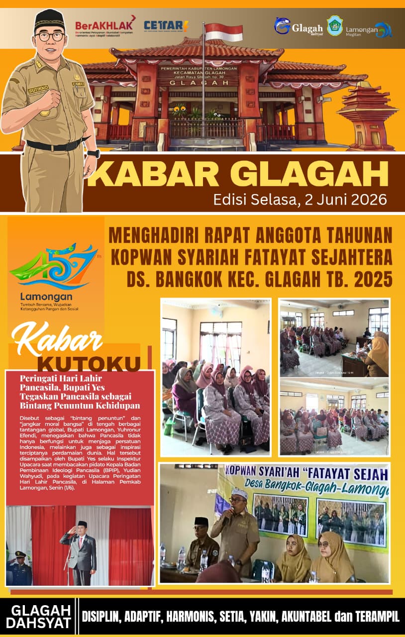Foto: RAPAT ANGGOTA TAHUNAN KOPWAN SYARIAH FATAYAT SEJAHTERA DI DESA BANGKOK KECAMATAN GLAGAH