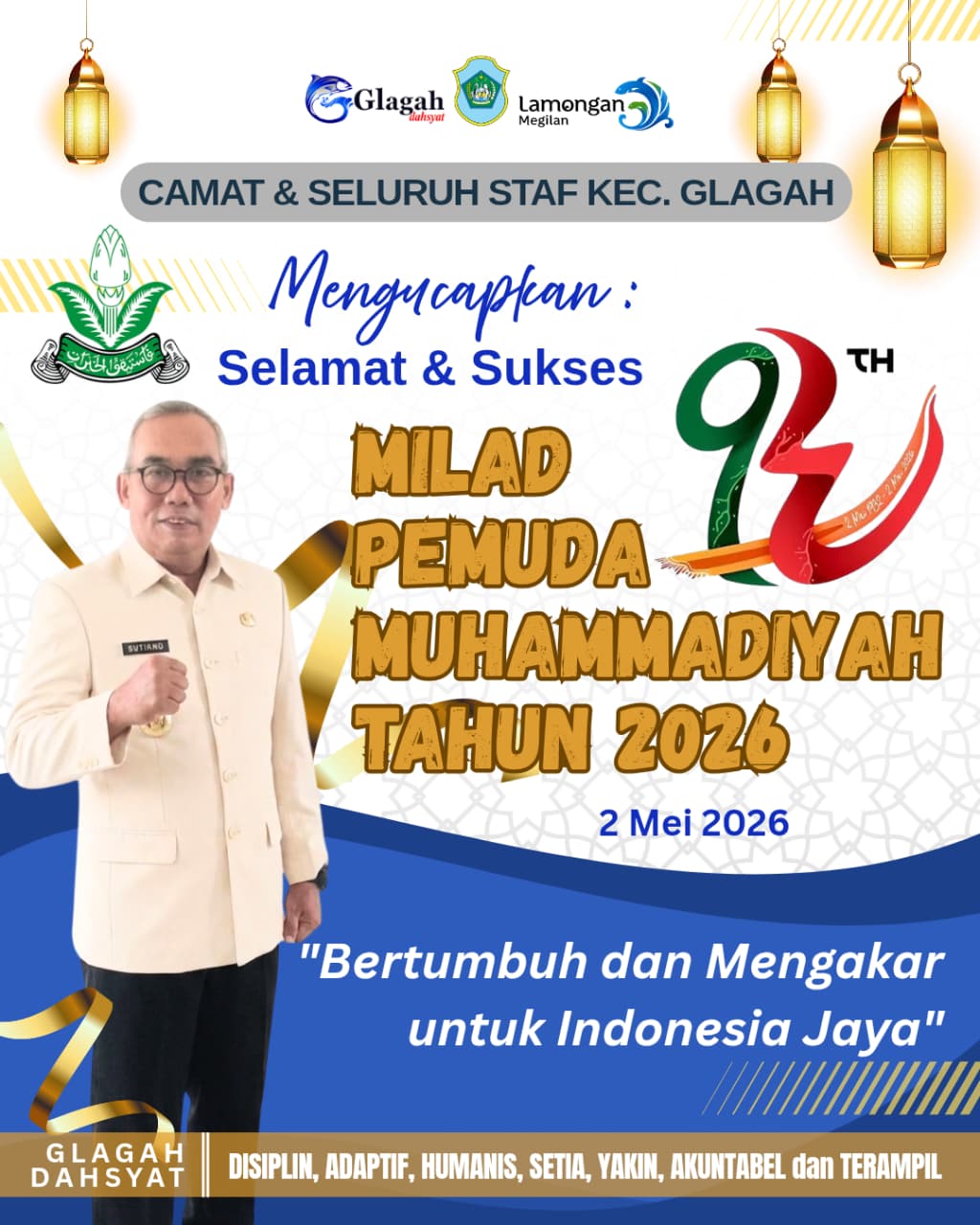 Foto: SELAMAT MILAD PEMUDA MUHAMMADIYAH TAHUN 2026