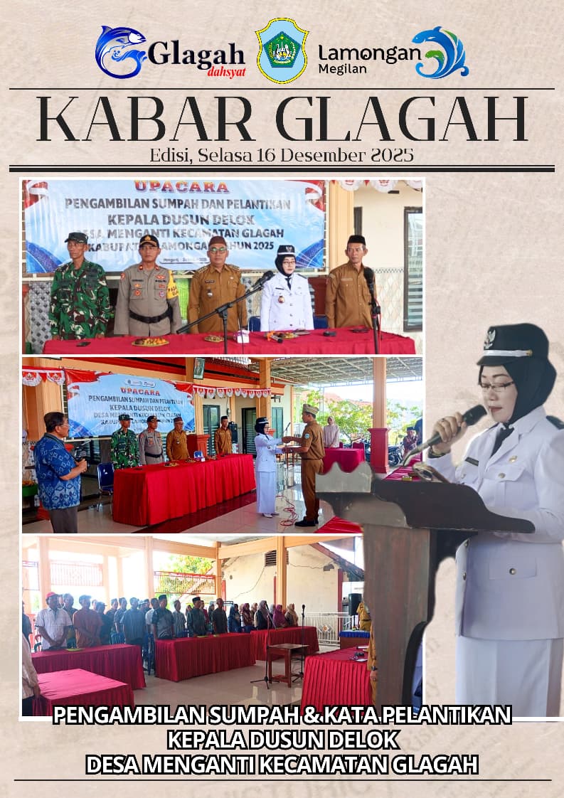 Foto: UPACARA PENGAMBILAN SUMPAH DAN PELANTIKAN KEPALA DUSUN DELOK DESA MENGANTI KECAMATAN GLAGAH