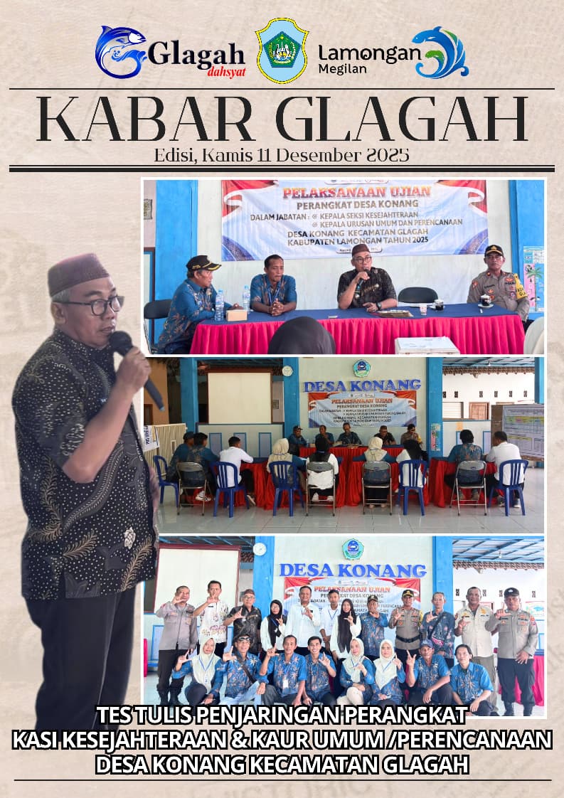 Foto: PELKSANAAN UJIAN PERANGKAT DESA KONANG KECAMATAN GLAGAH