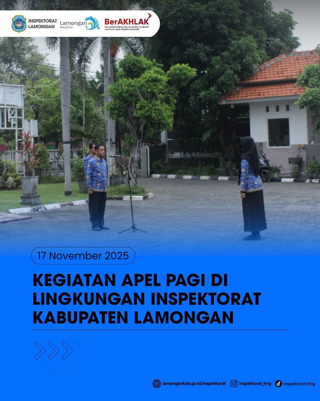 Foto: KEGIATAN APEL PAGI