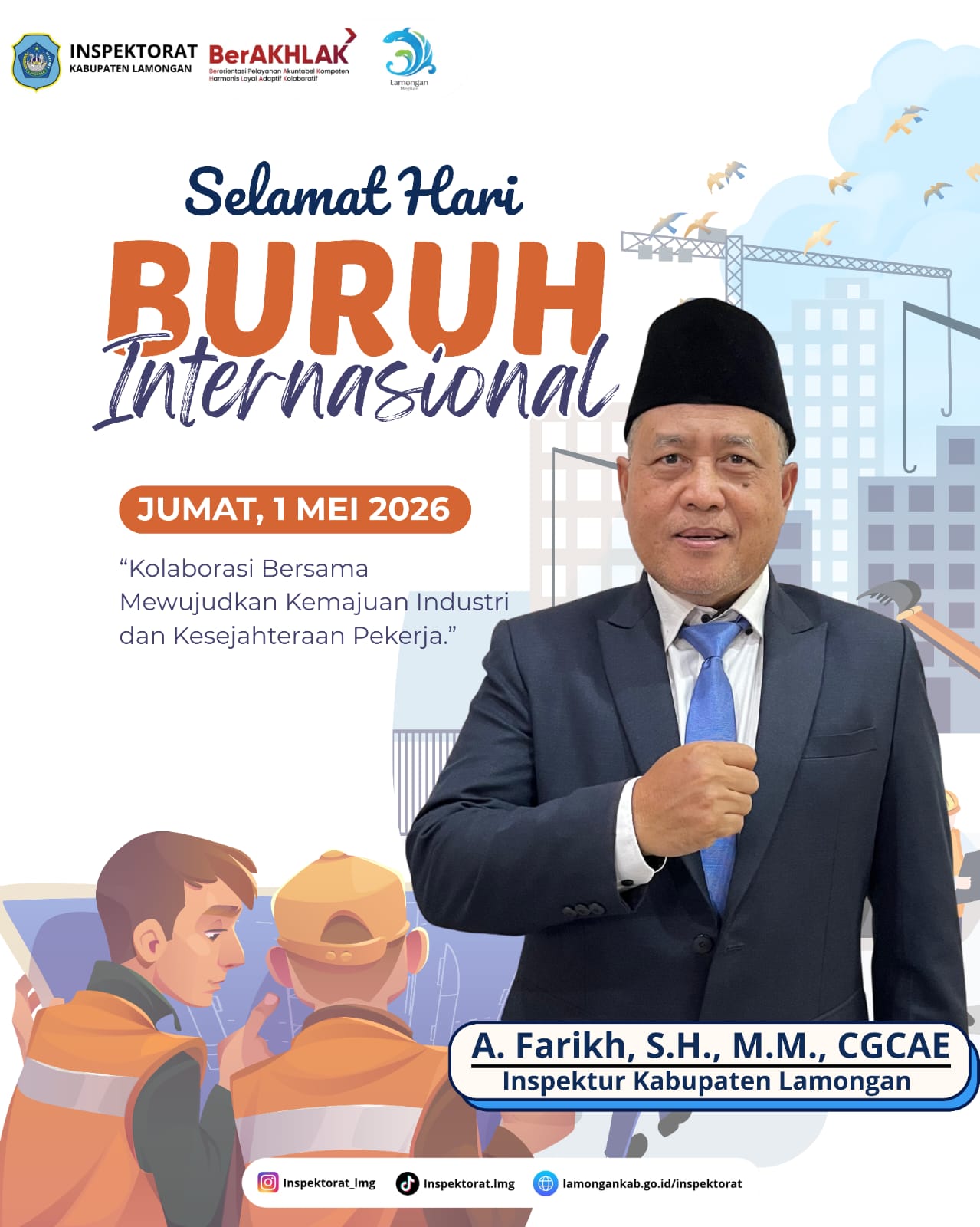 Foto: SELAMAT HARI BURUH INTERNASIONAL TAHUN 2026