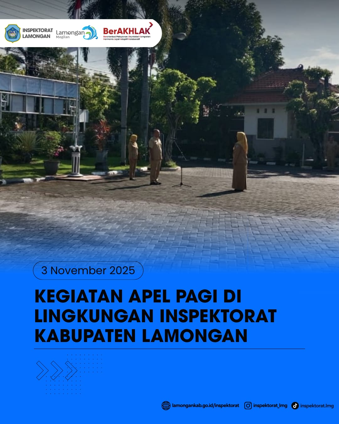 Foto: KEGIATAN APEL PAGI