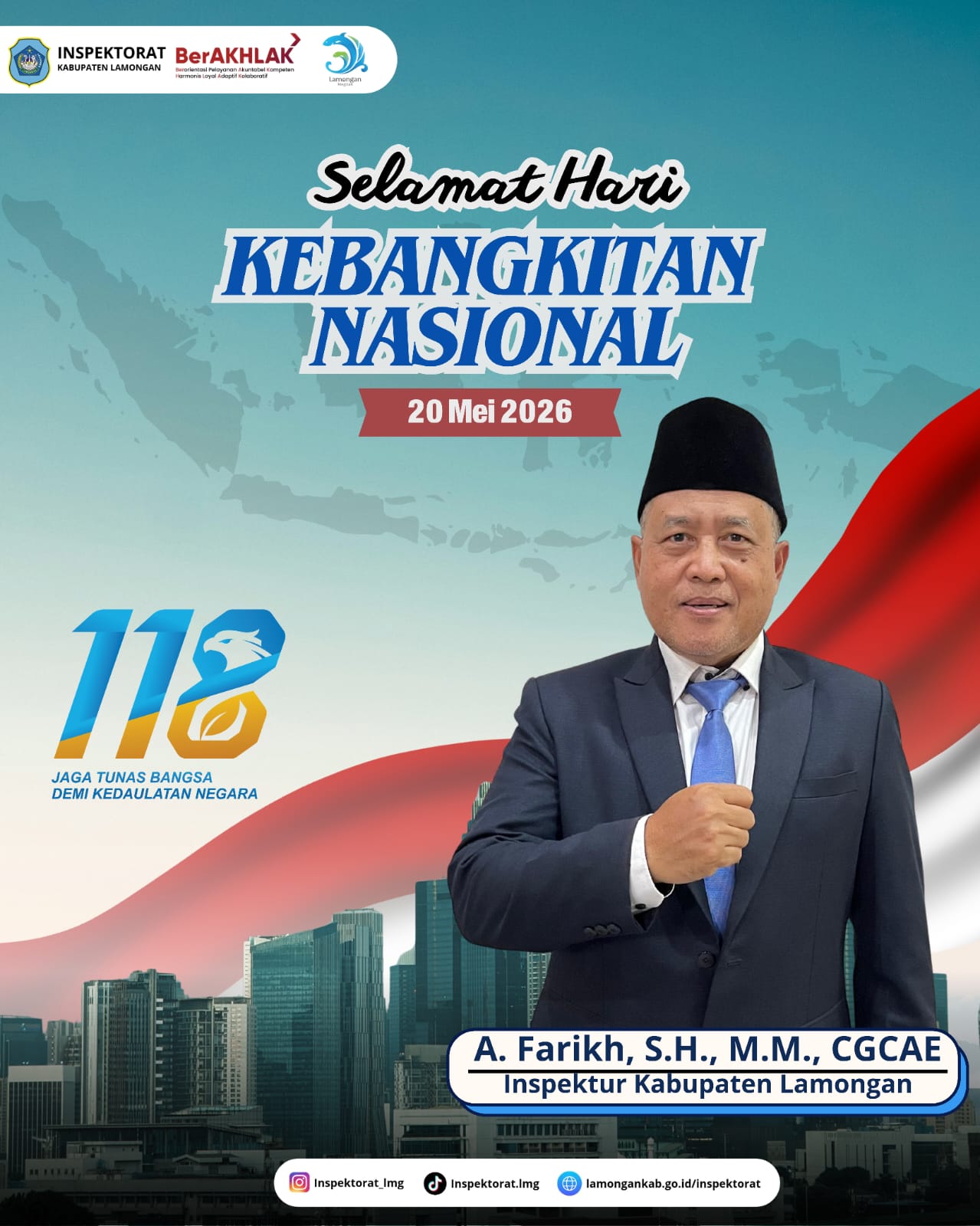 Foto: SELAMAT HARI KEBANGKITAN NASIONAL KE-118 TAHUN 2026