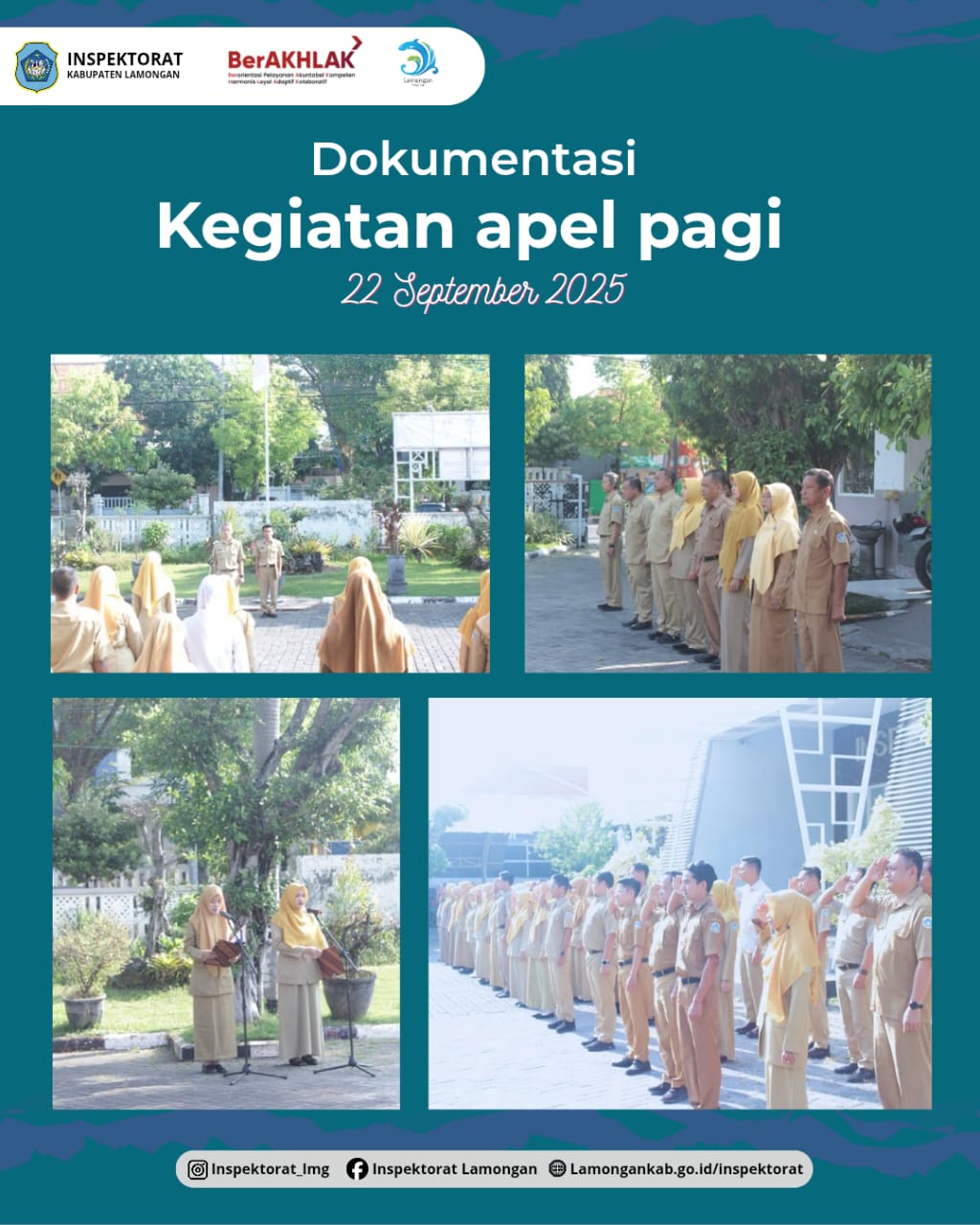 Foto: KEGITAN APEL PAGI