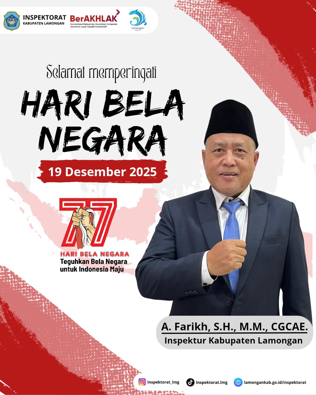 Foto: SELAMAT MEPERINGATI HARI BELA NEGARA KE 77 TAHUN 2025