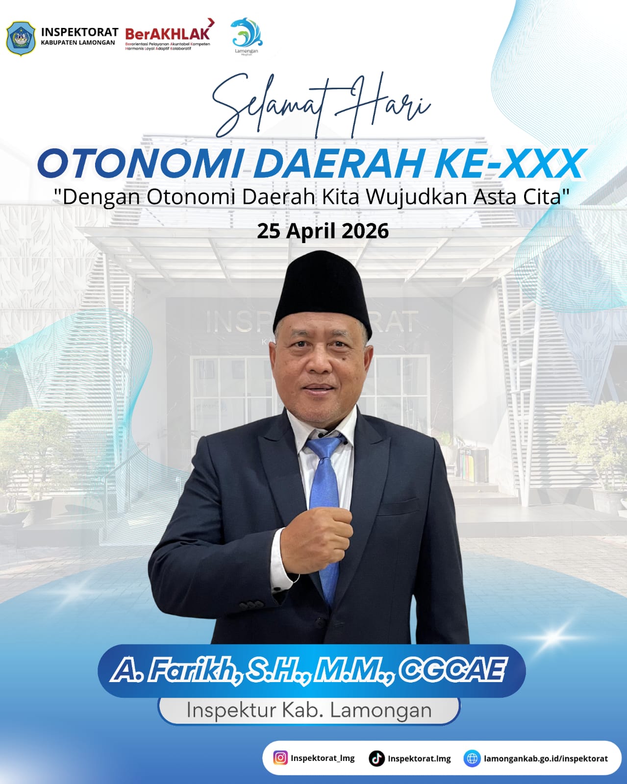 Foto: SELAMAT HARI OTONOMI DAERAH TAHUN 2026