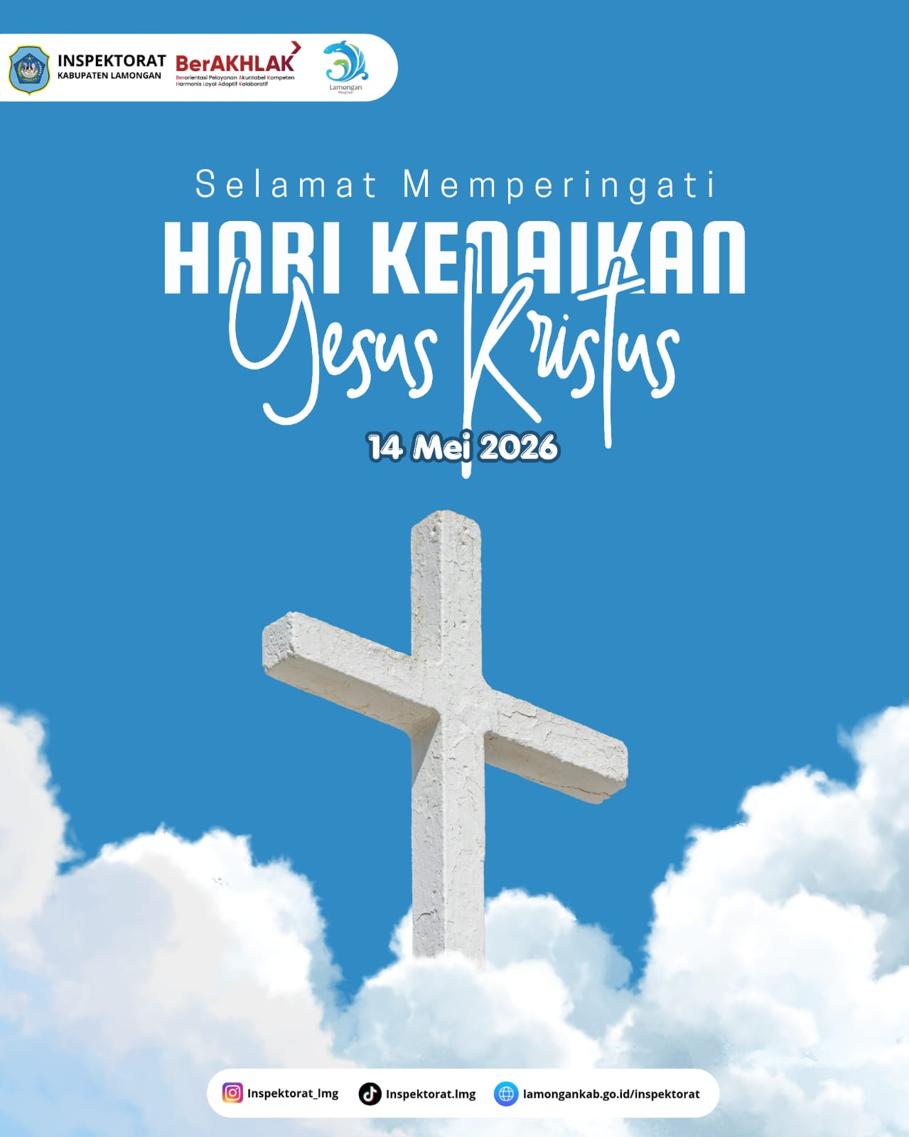 Foto: SELAMAT MEMPERINGATI HARI KENAIKAN YESUS KRISTUS