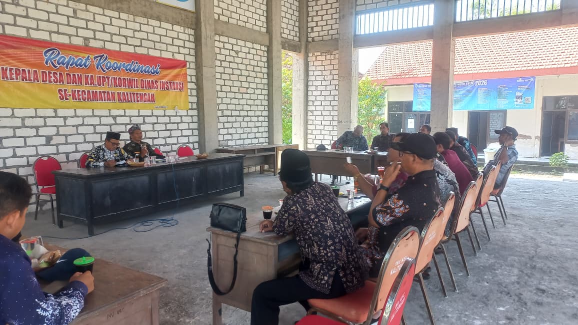 Foto: Rapat Koordinasi Kepala Desa Se-Kecamatan Kalitengah