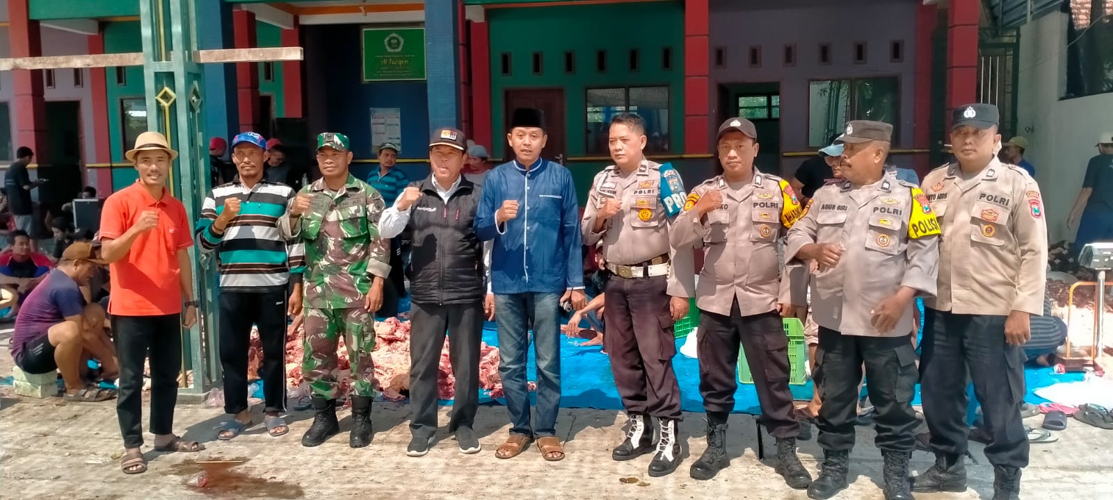 Pelaksanaan Penyembelihan Hewan Kurban di Kecamatan Kalitengah