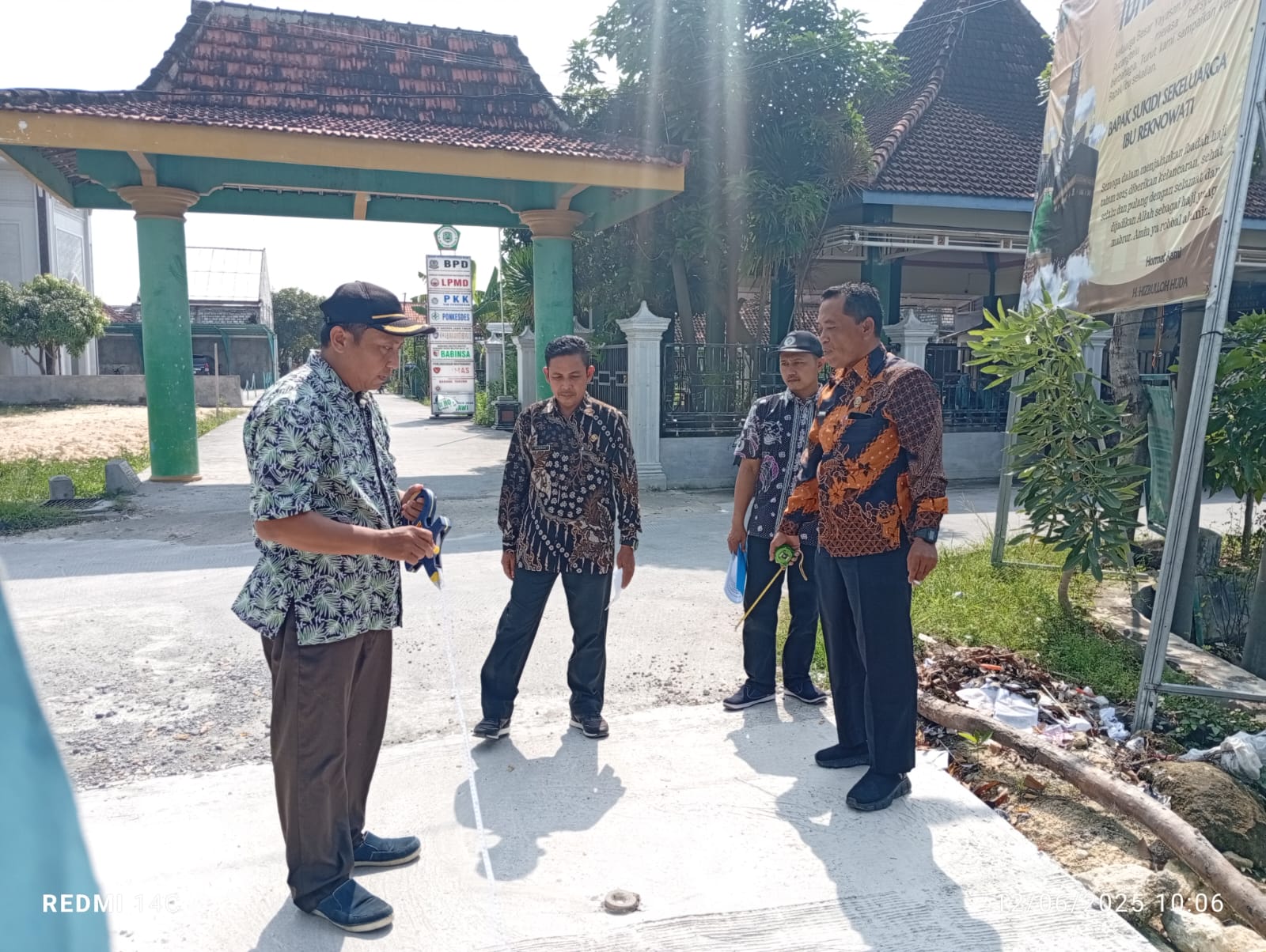 Foto: Monitoring dan Evaluasi Desa Pucangtelu