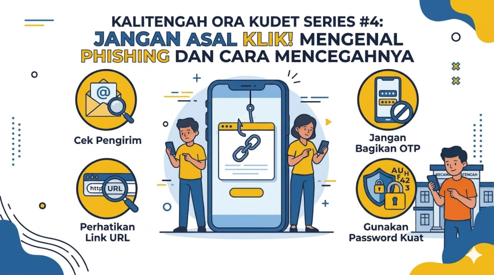 Foto: KALITENGAH ORA KUDET SERIES #4: JANGAN ASAL KLIK! MENGENAL BAHAYA PHISHING DAN CARA MENCEGAHNYA