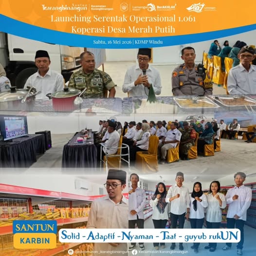 Launching serentak operasional 1.061 koperasi Desa merah putih