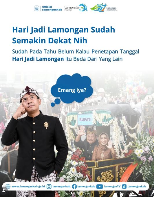Menjelang Hari Jadi Lamongan ke-457