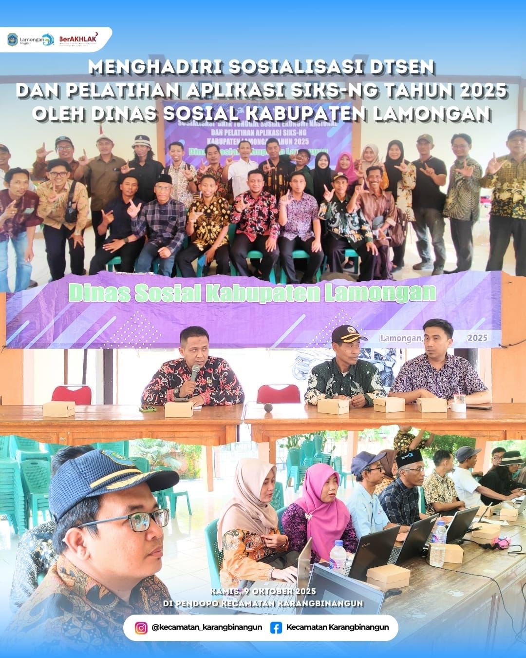 Foto: Sosialisasi DTSEN