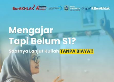 Foto: Program Pemenuhan Kualifikasi Akademik (PKA) S1/D4 kembali dibuka untuk Guru PAUD, SD, dan SMP melalui skema Rekognisi Pembelajaran Lampau (RPL).