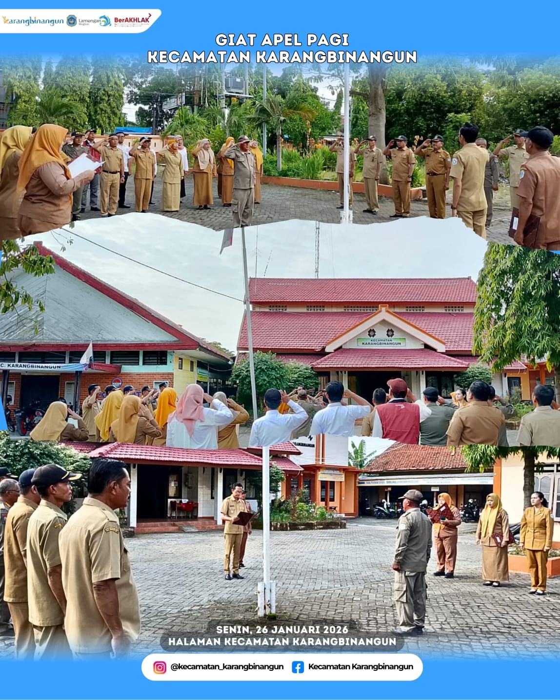 Foto: Apel Senin Pagi