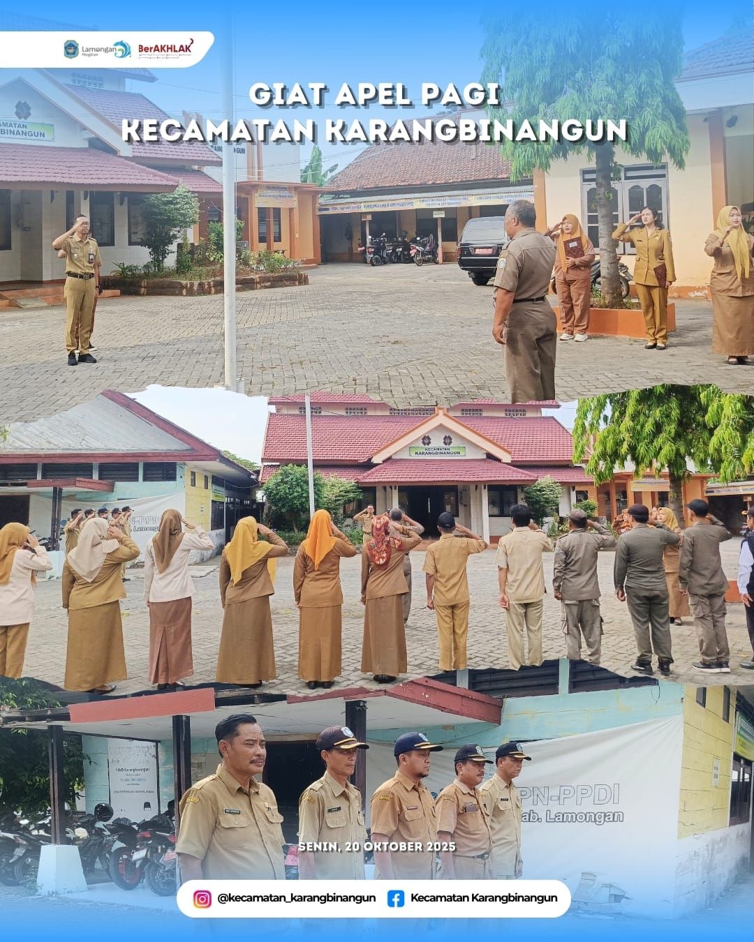 Foto: Apel Senin Pagi