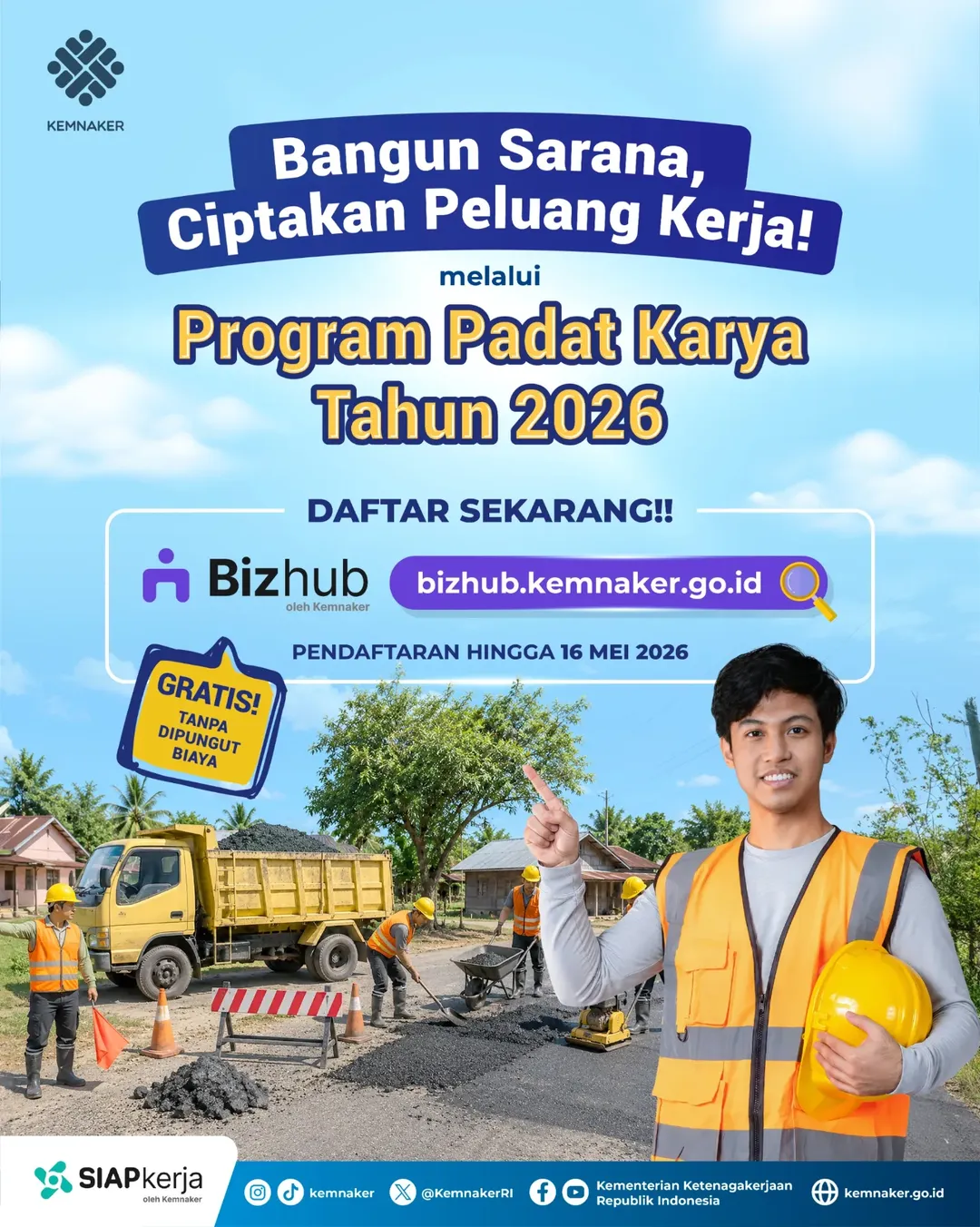 Foto: Program Padat Karya Tahun 2026