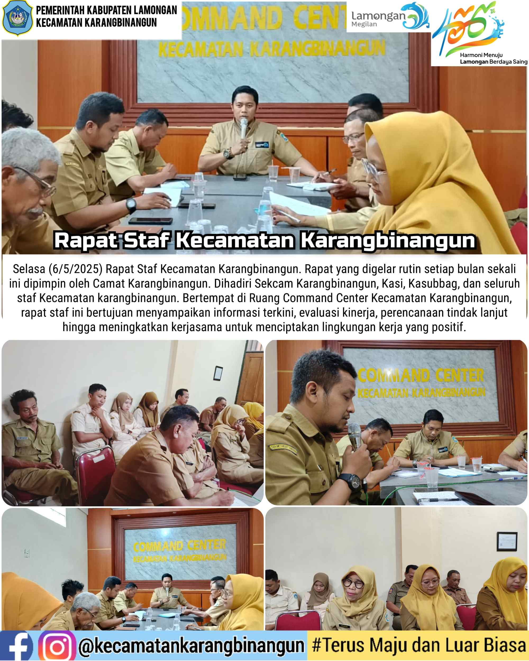 Rapat Staf Awal Mei